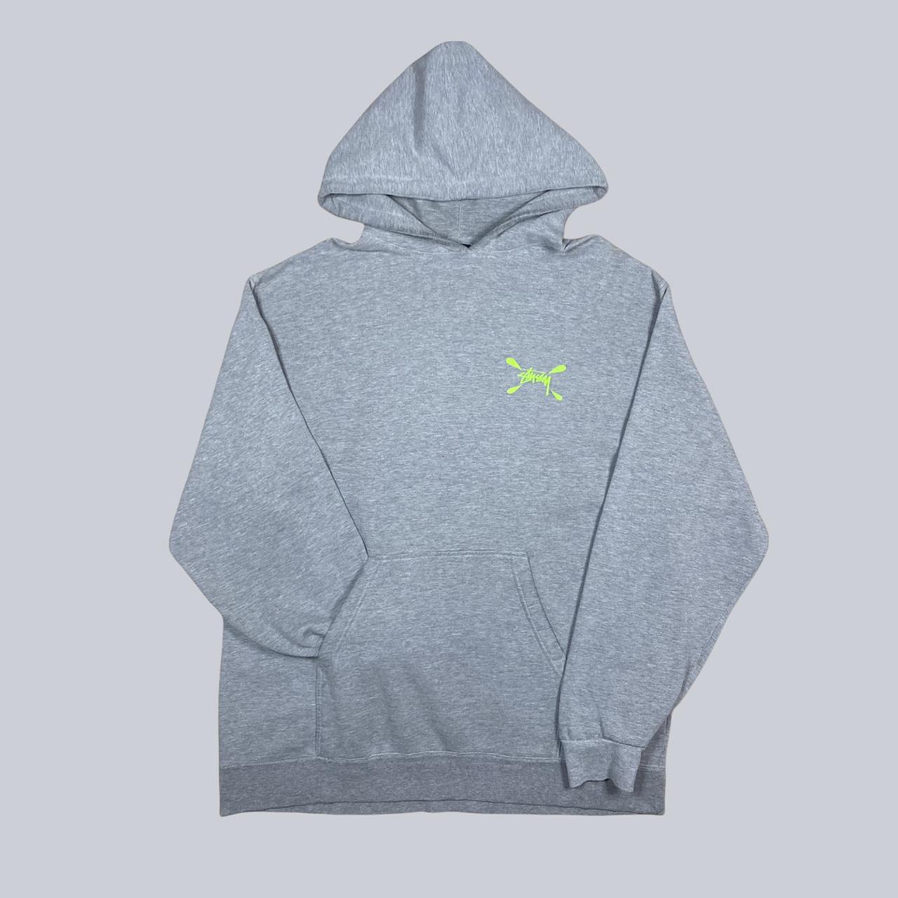 Stussy raised basic logo on sale hoodie