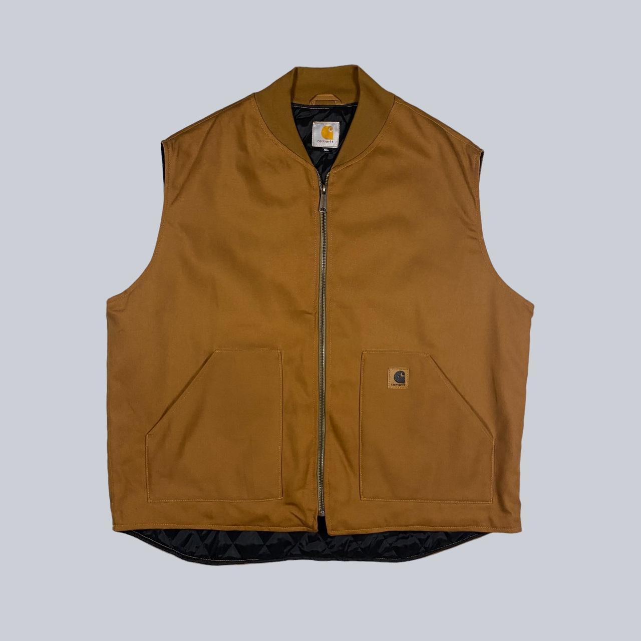 Vintage Carhartt Gilet Size XL Pit to Pit 25” Length... - Depop