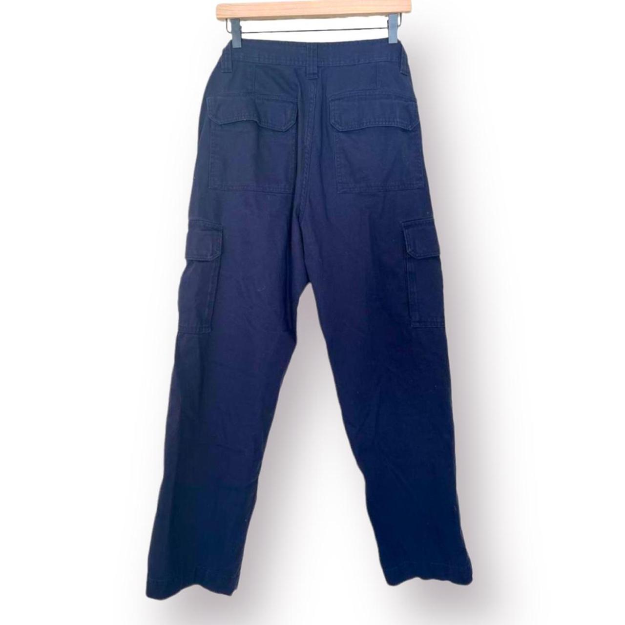 Coolest pair of basic edition navy blue cargo pants!... Depop