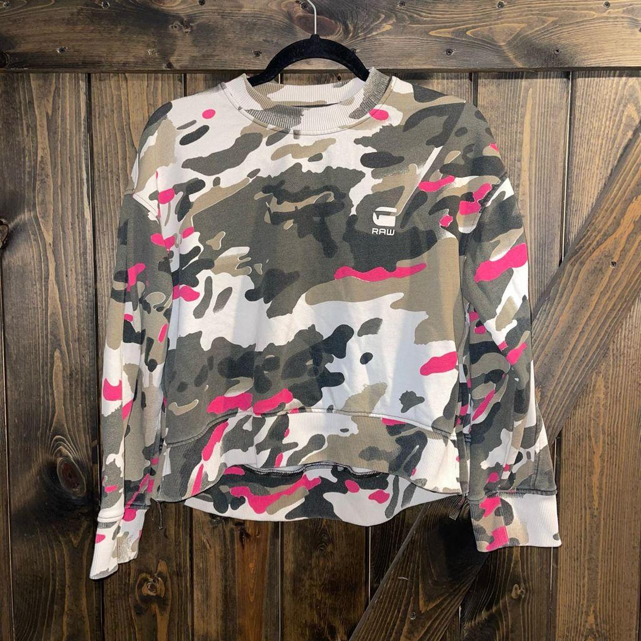 pink army sweatshirt