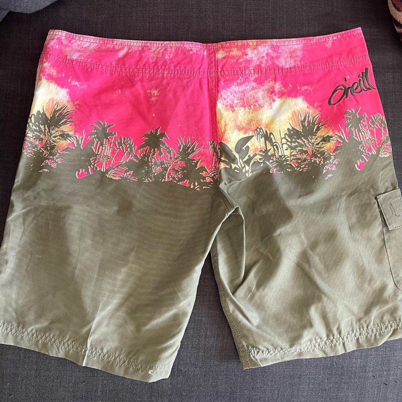 BRAND O'NEILL BOARD SHORTS BUTTON AND PRESS STUD... Depop