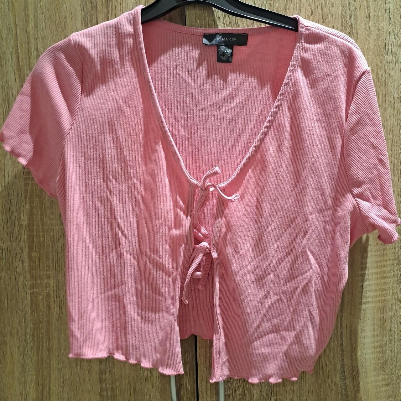 Primark Women's Pink Cardigan Depop