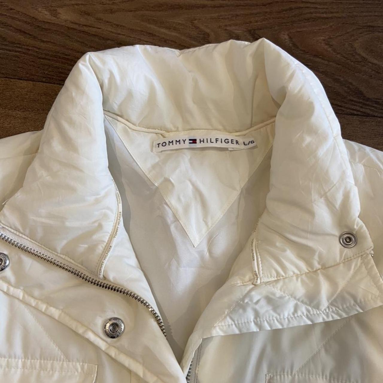 Tommy hilfiger clearance cream coat