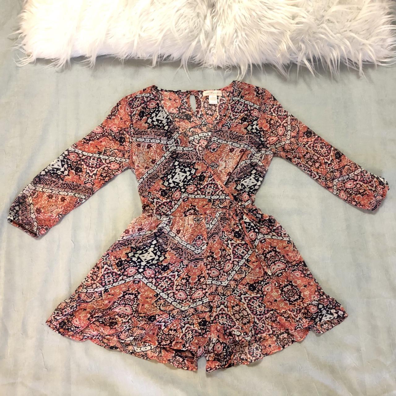 Band of gypsies floral romper hotsell