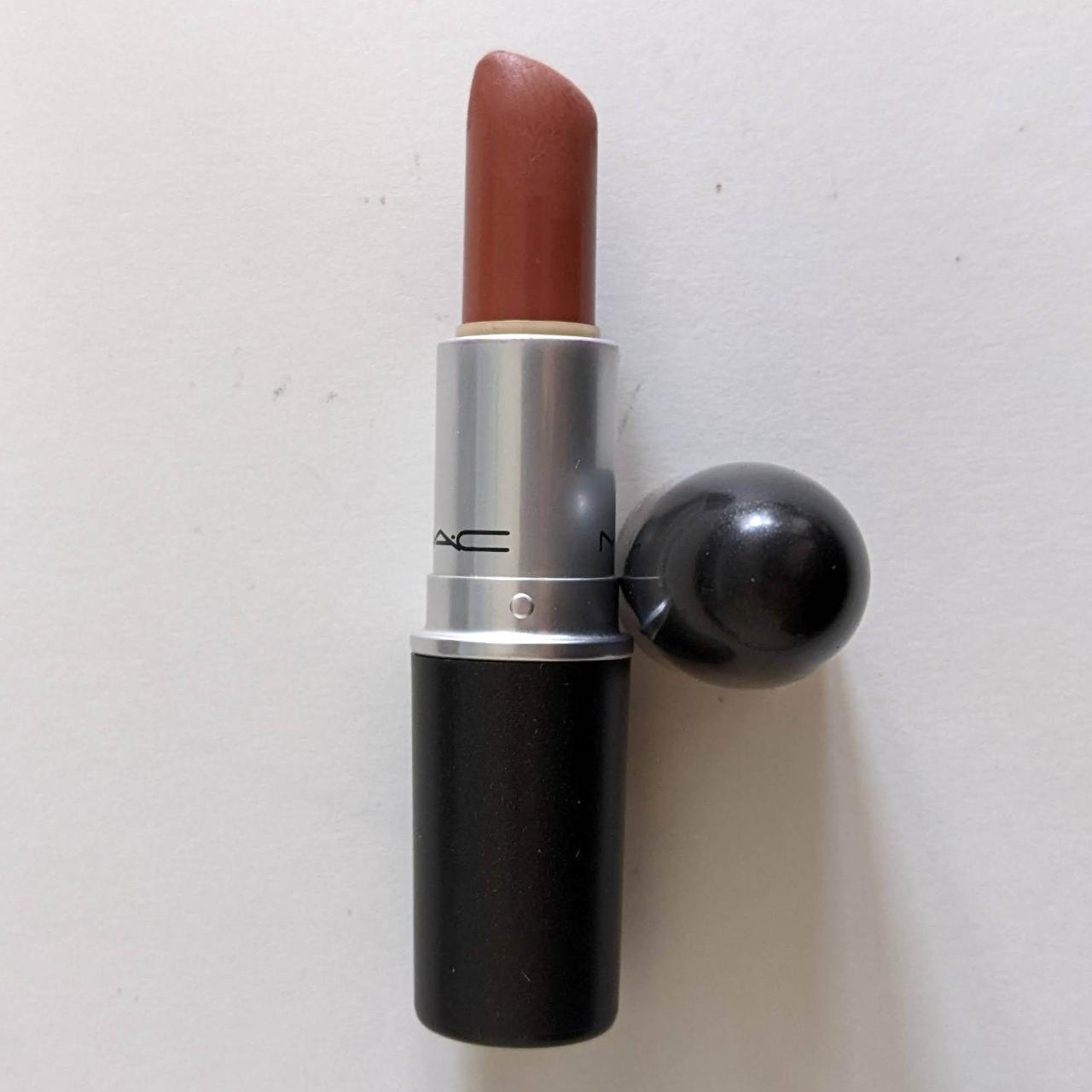 NEW Authentic MAC Satin Lipstick 'Mocha' Peachy... - Depop