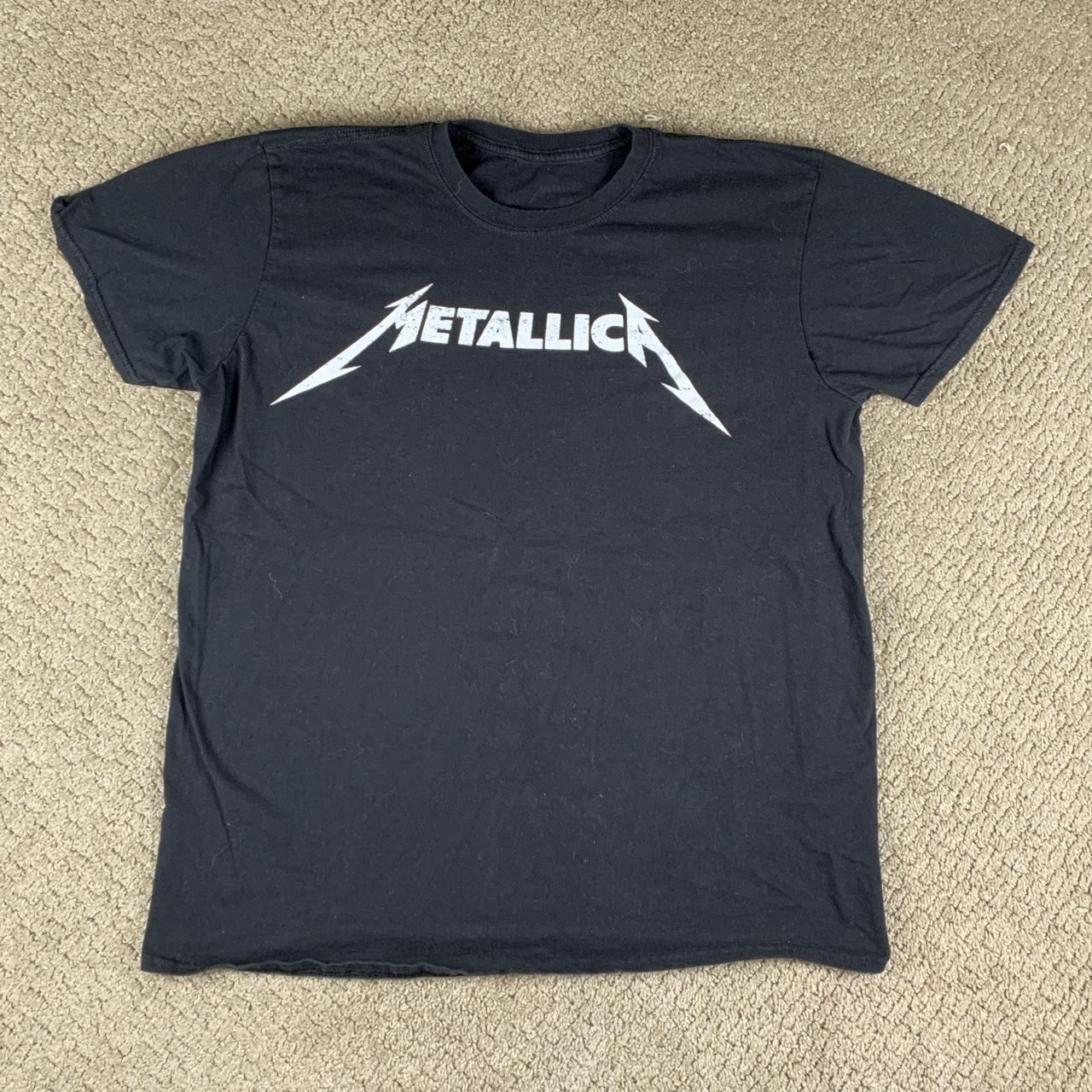 Y2K Metallica 2024 Logo Tee Size Large