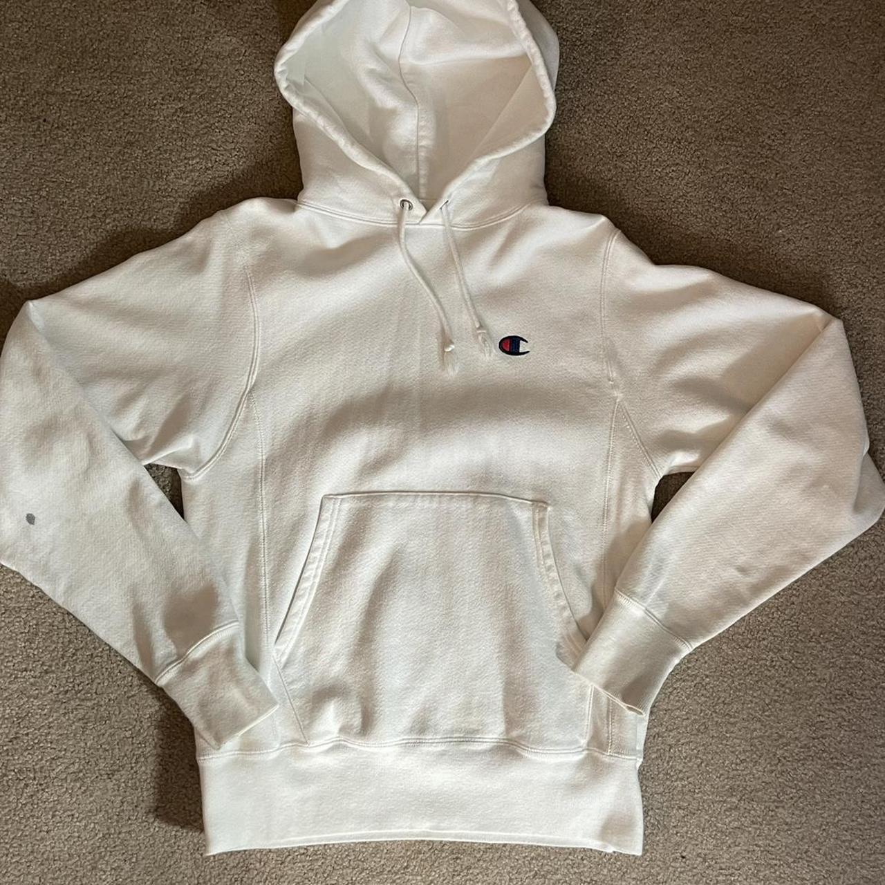 Champion Reverse Weave Hoodie Mens xs but fits like... - Depop