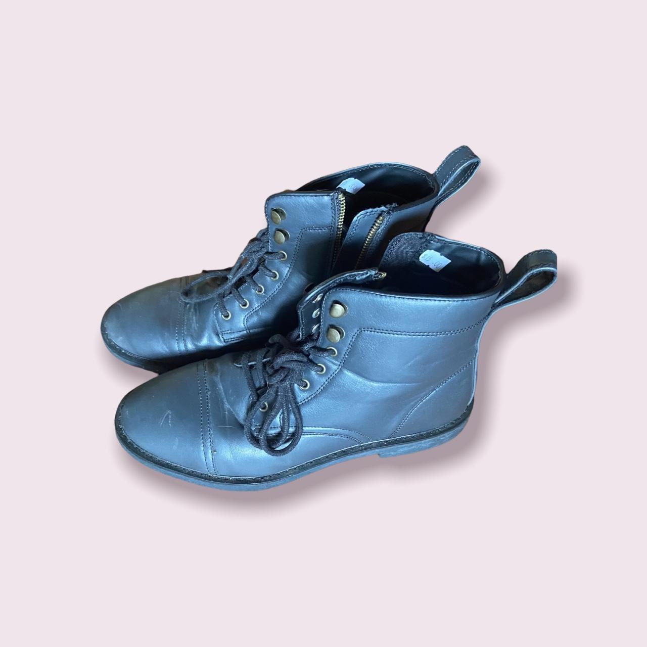 womens navy boots uk
