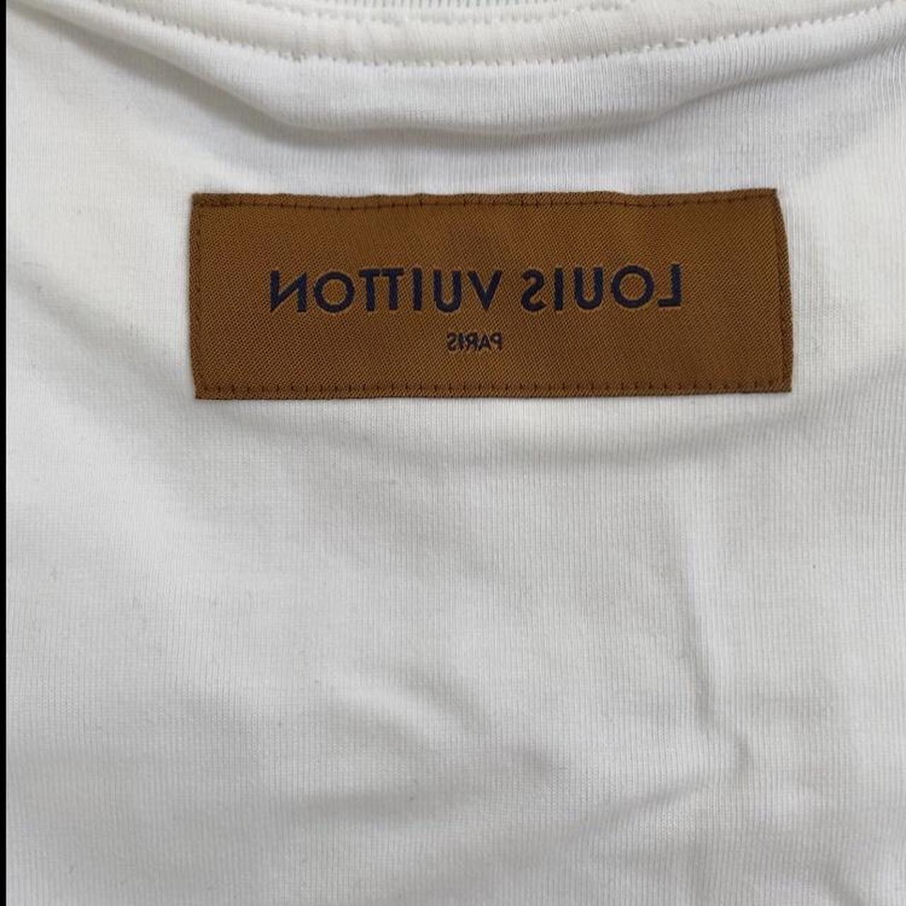 Louis Vuitton Men’s Flower Logo White T-shirt 🔹RRP:... - Depop