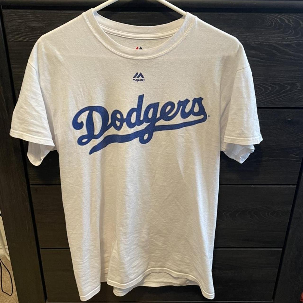 Dodger jersey shirt (Size XL) In good condition but - Depop