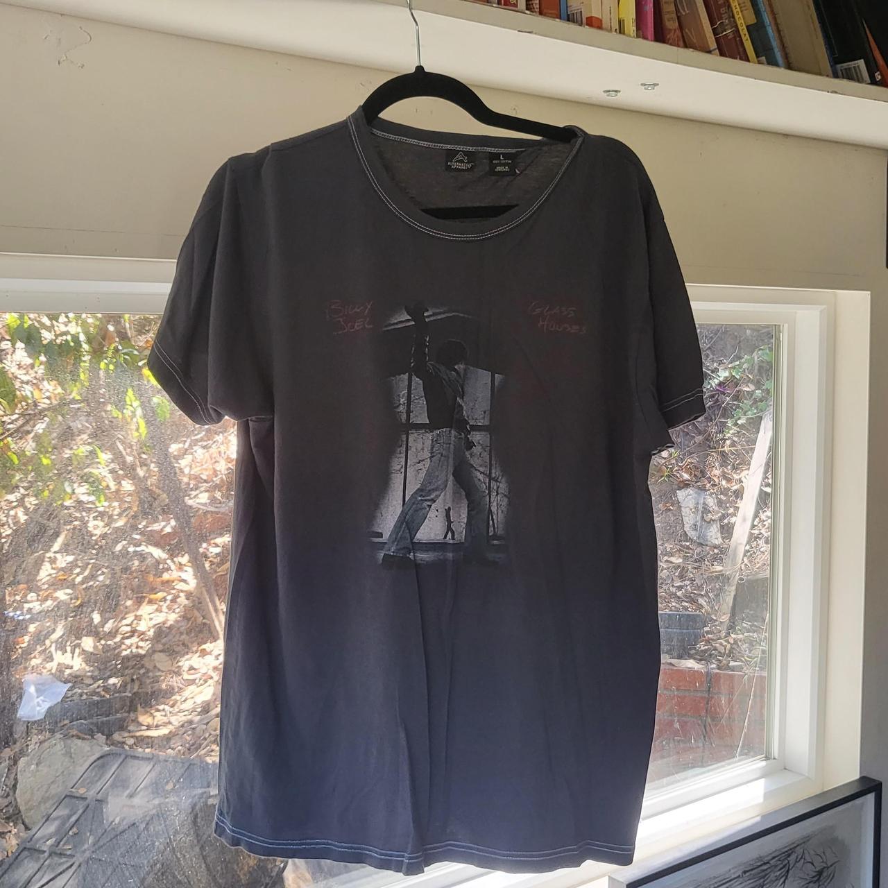 Vintage rare Billy Joel glass houses t shirt no... - Depop