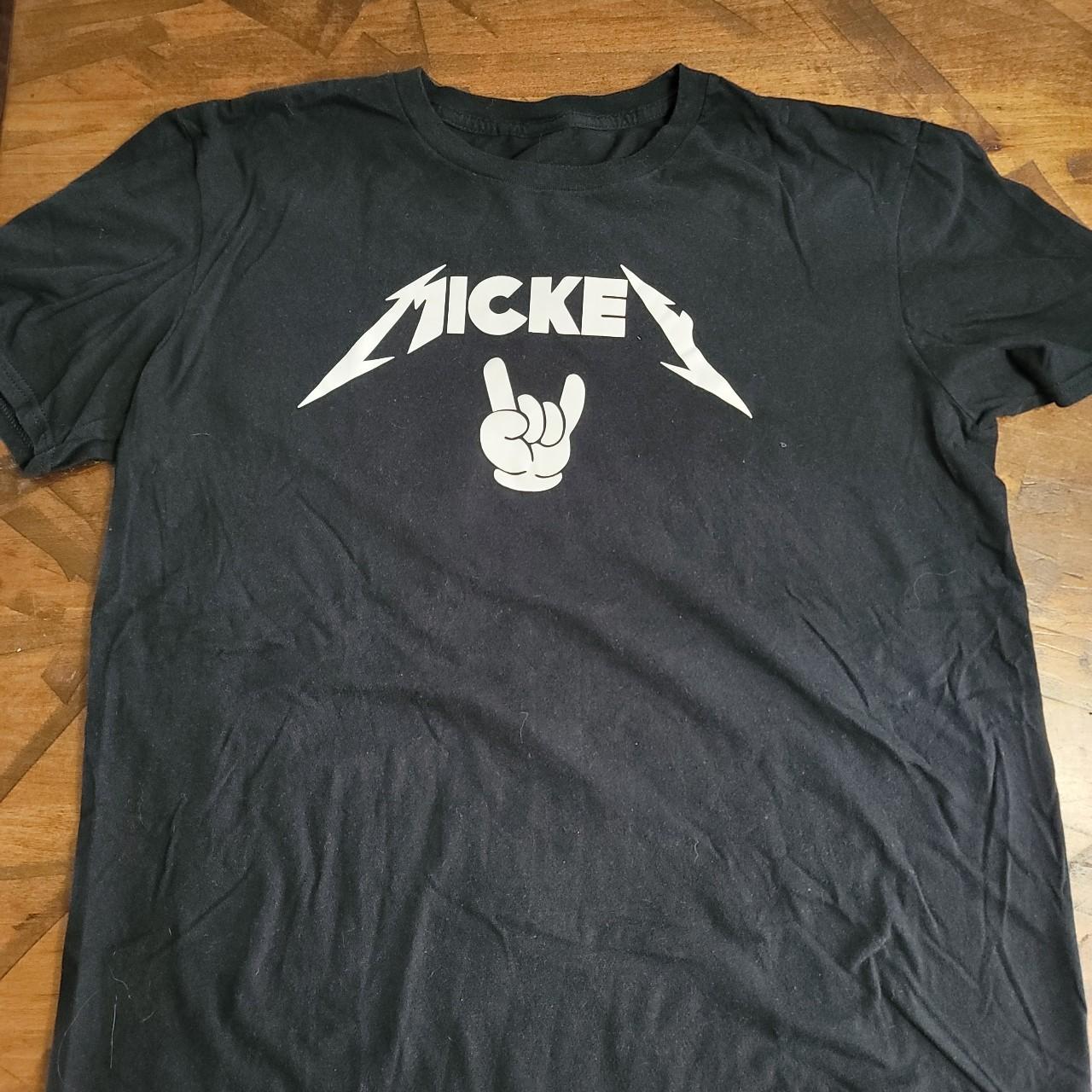 Mickey metallica shirt online