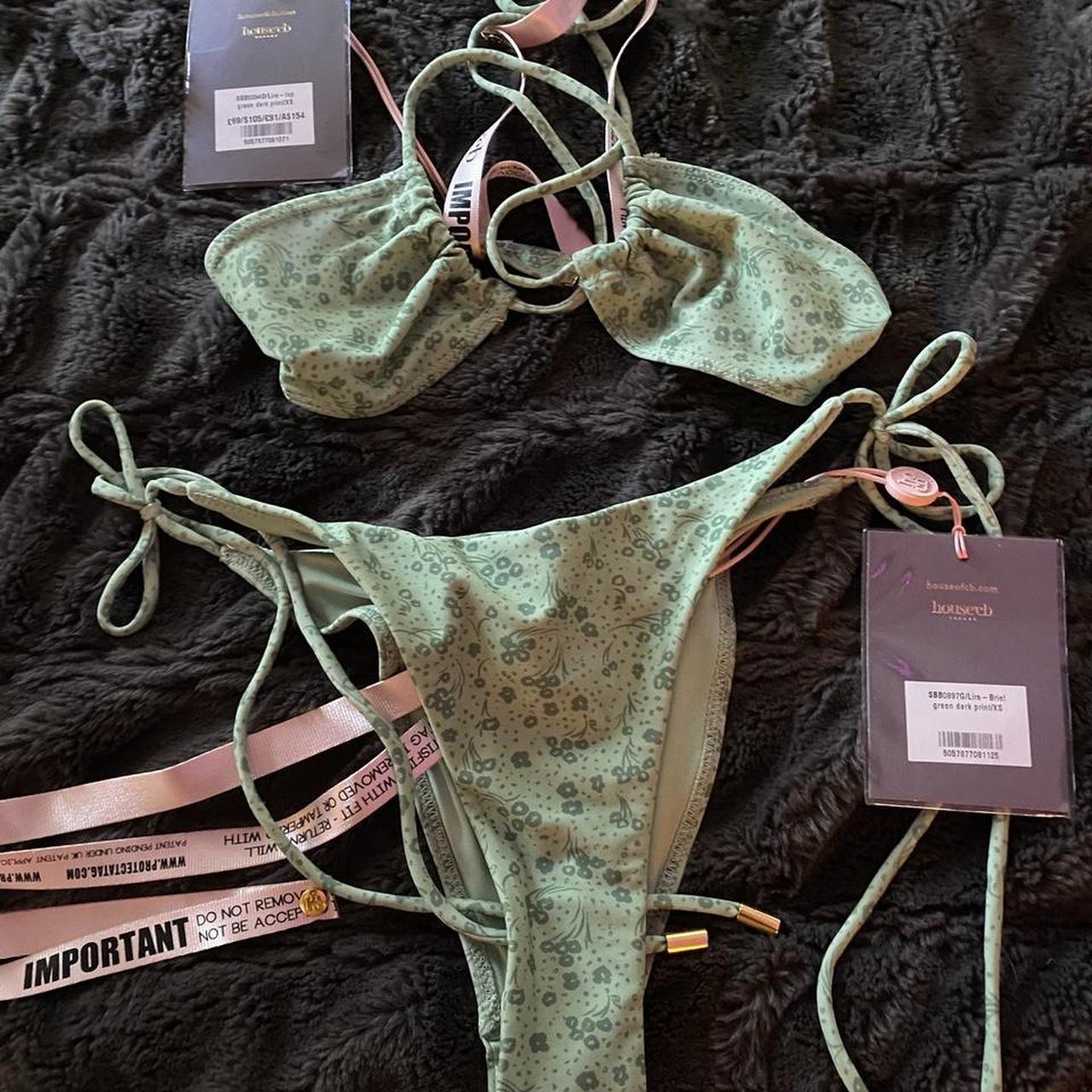 House of CB Lira bikini set XS NWT w/ security... - Depop