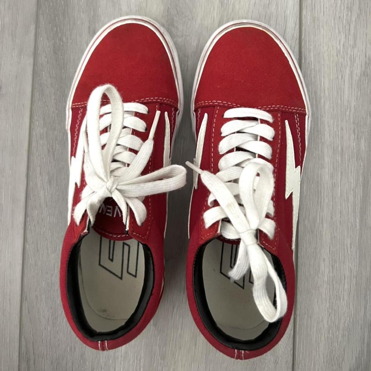 revenge x storm classic red suede... -