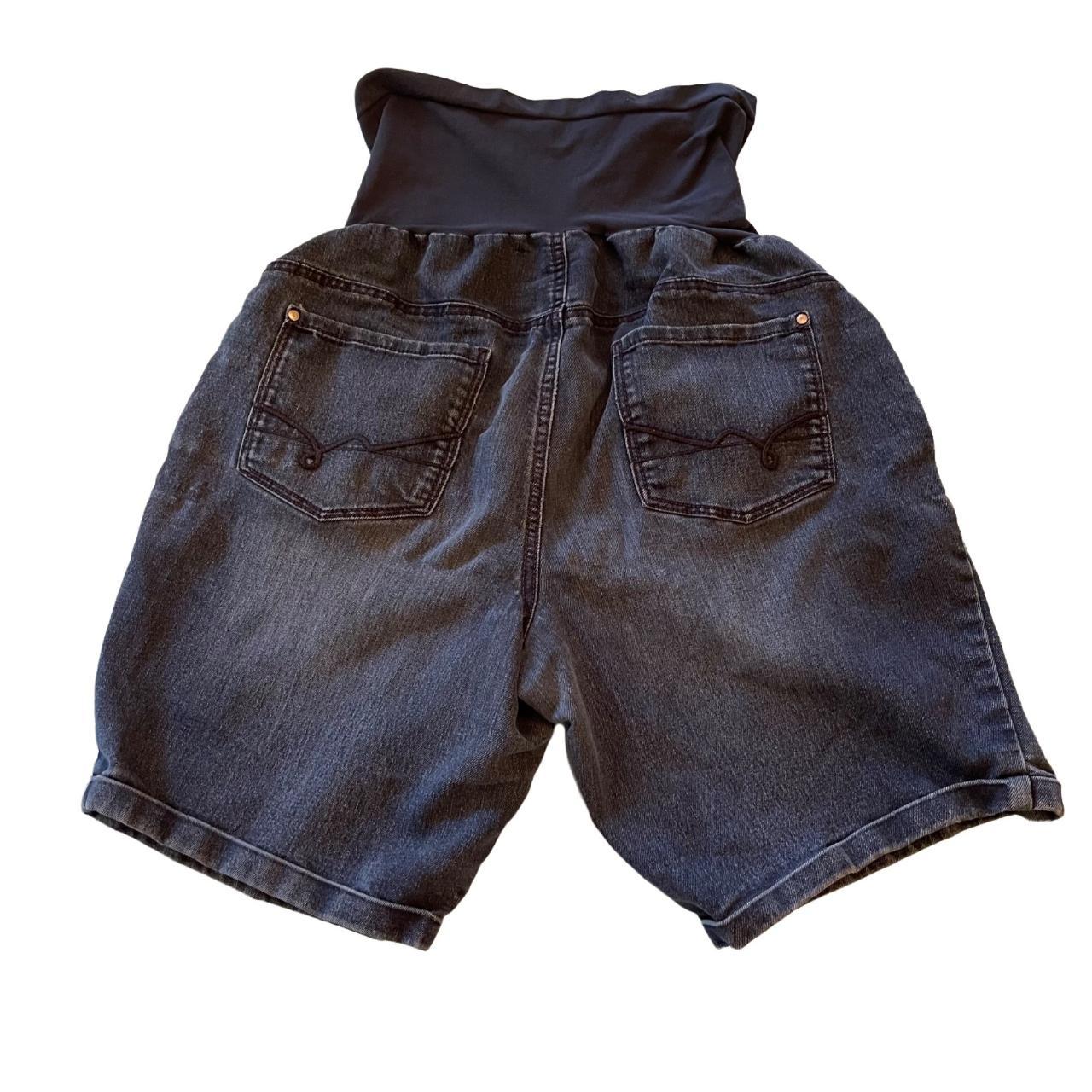 Motherhood Brand Maternity Shorts Women's XL Blue 4... Depop