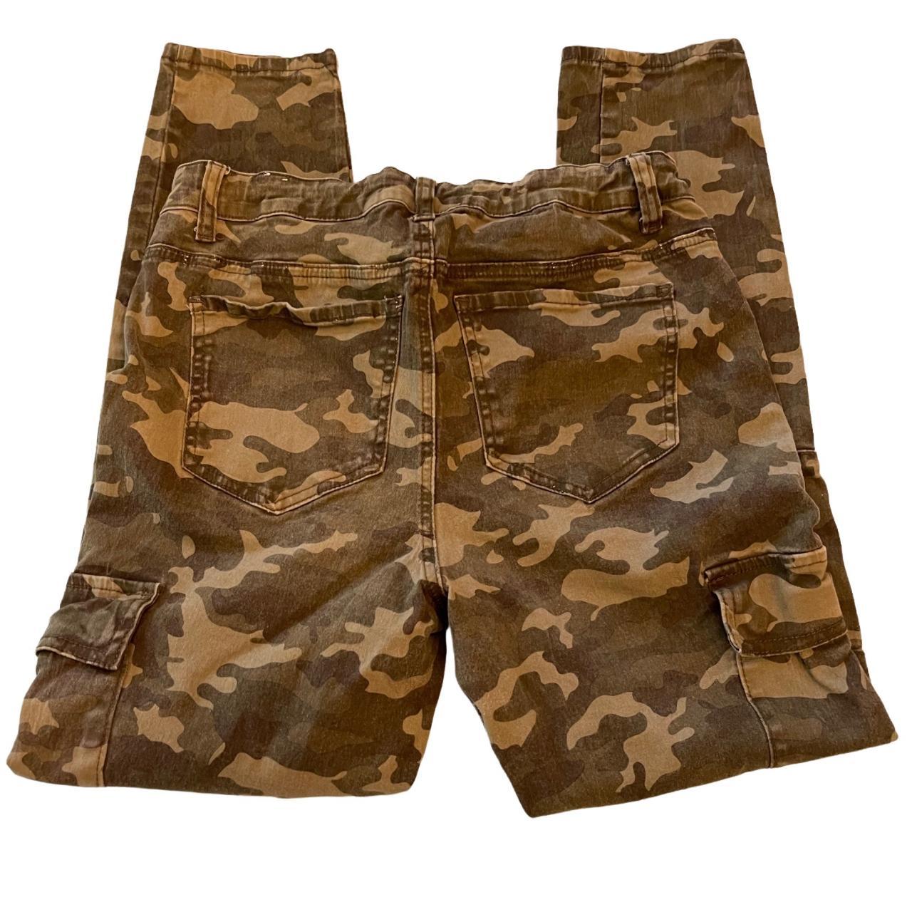 Rue 21 Camouflage Cargo Jeggings Pants 98 Cotton 2... Depop