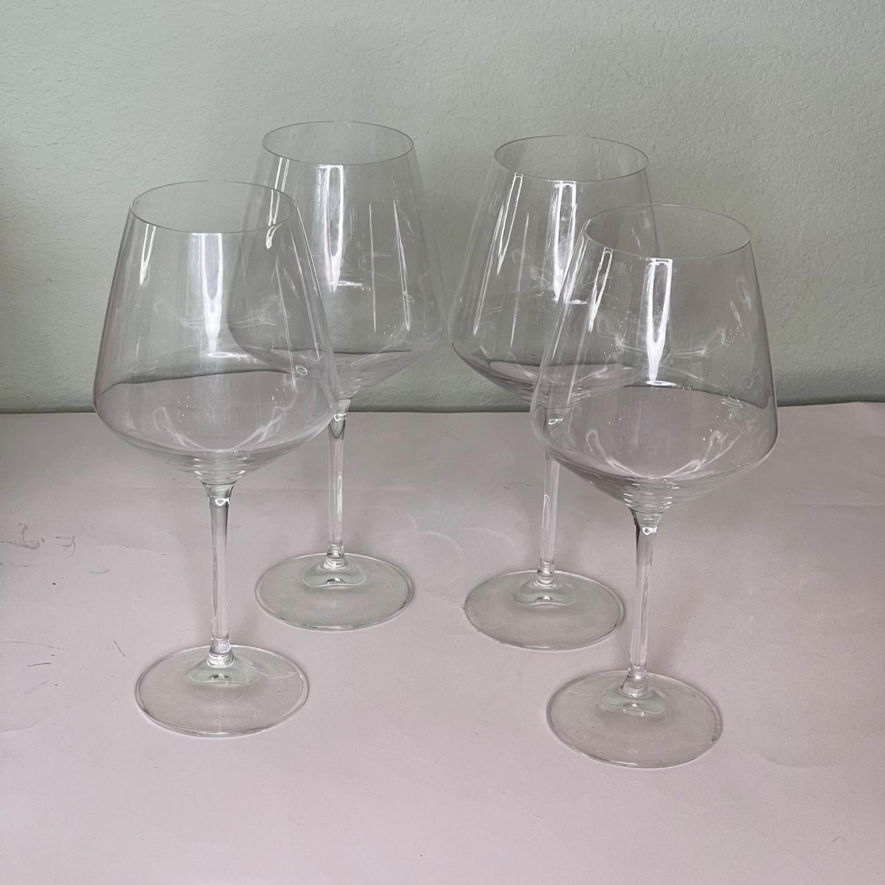 Beautiful set of vintage RCR Crystal red wine... - Depop