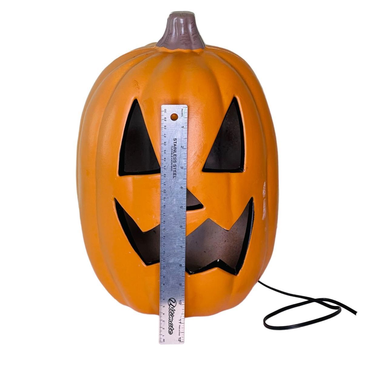 Jack O Lantern Halloween Light Up Pumkin Decoration.... Depop
