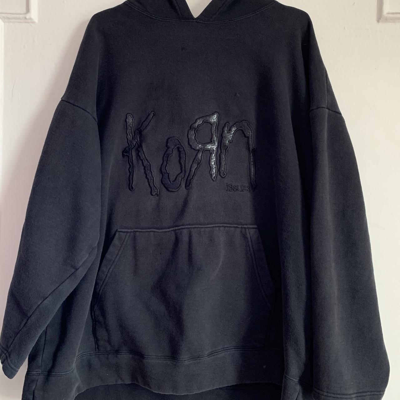 Korn hoodie Giant Brand Extremely RARE Depop