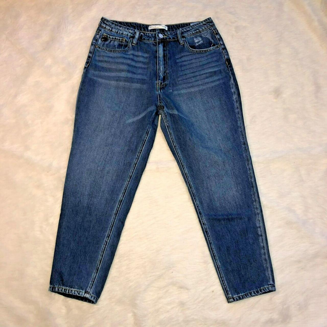 KanCan High Waisted Jeans Sz 30 Straight Leg Curvy... - Depop
