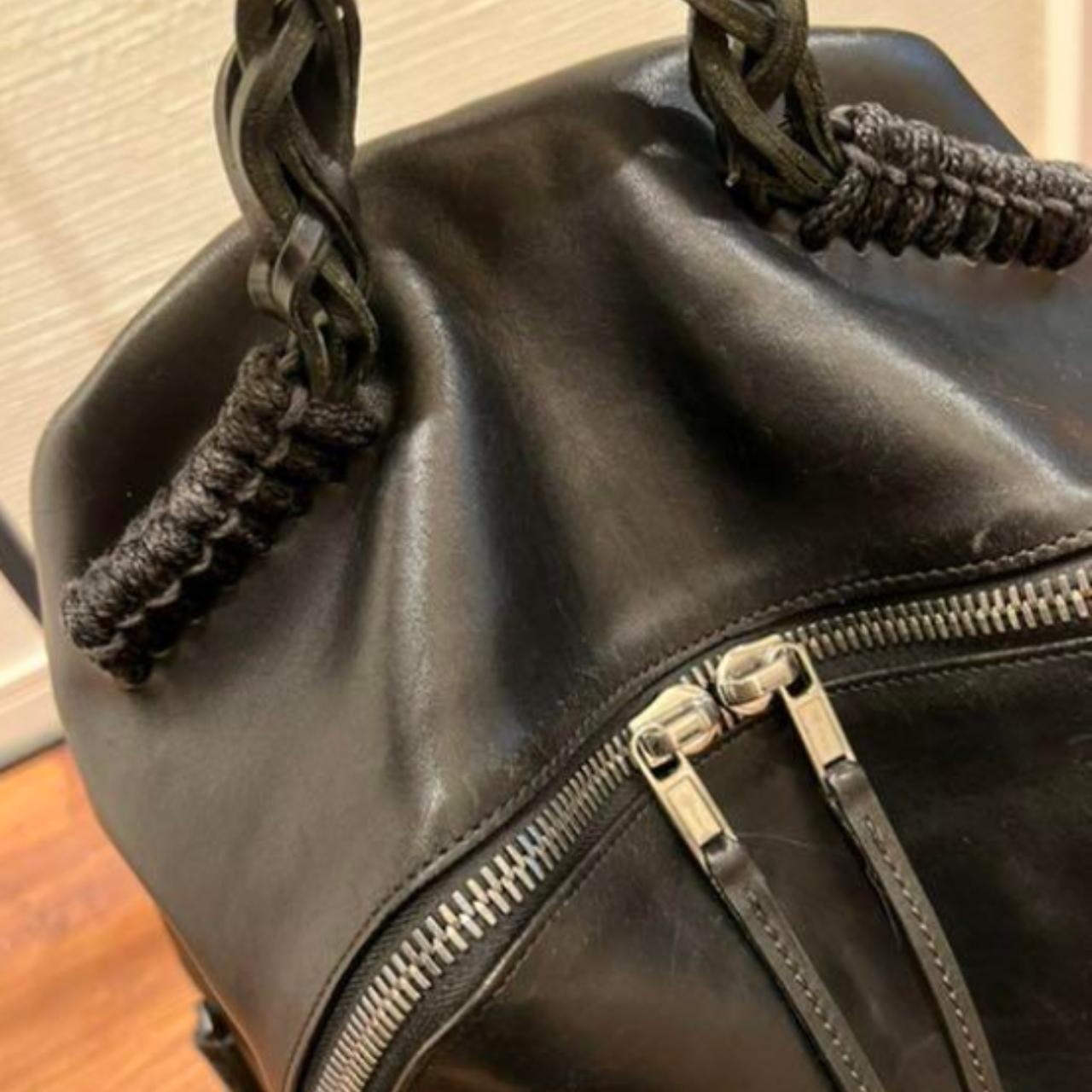 RICK OWENS Zipper Backpack 17FW GLITTER Super Rare...