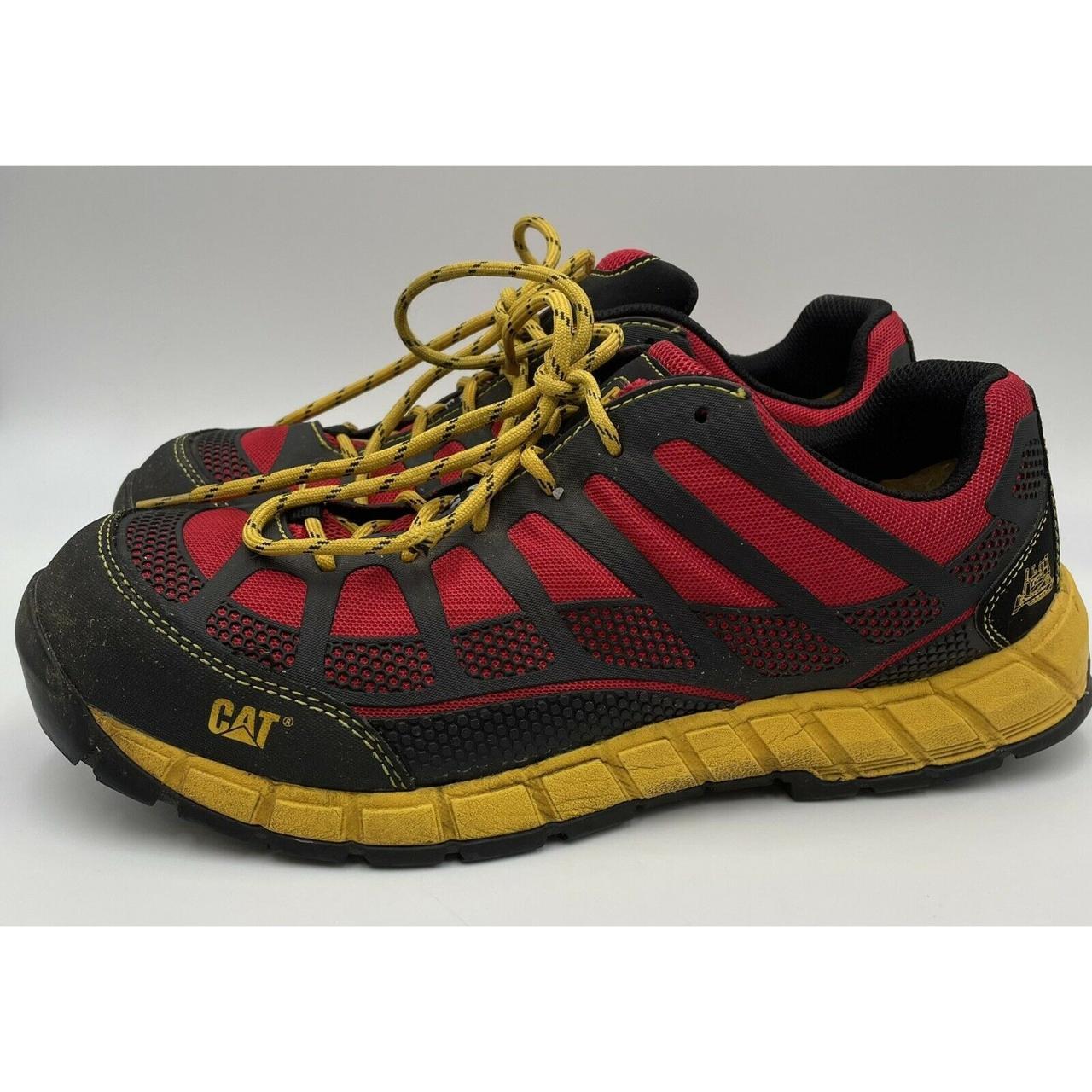 CAT Caterpillar Ergo Composite Toe Work Shoes Men’s... Depop