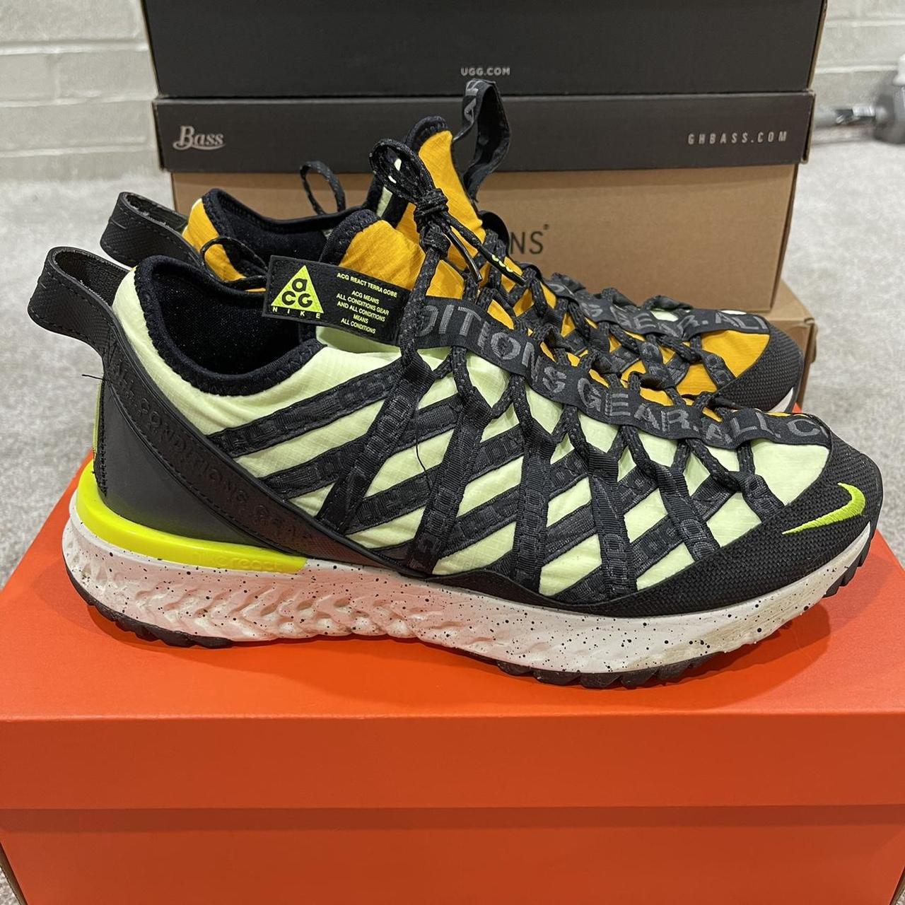 Nike acg react terra gobe yellow best sale