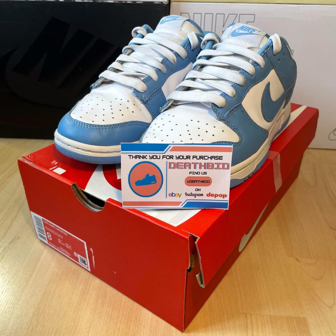 nike dunk low unc 43