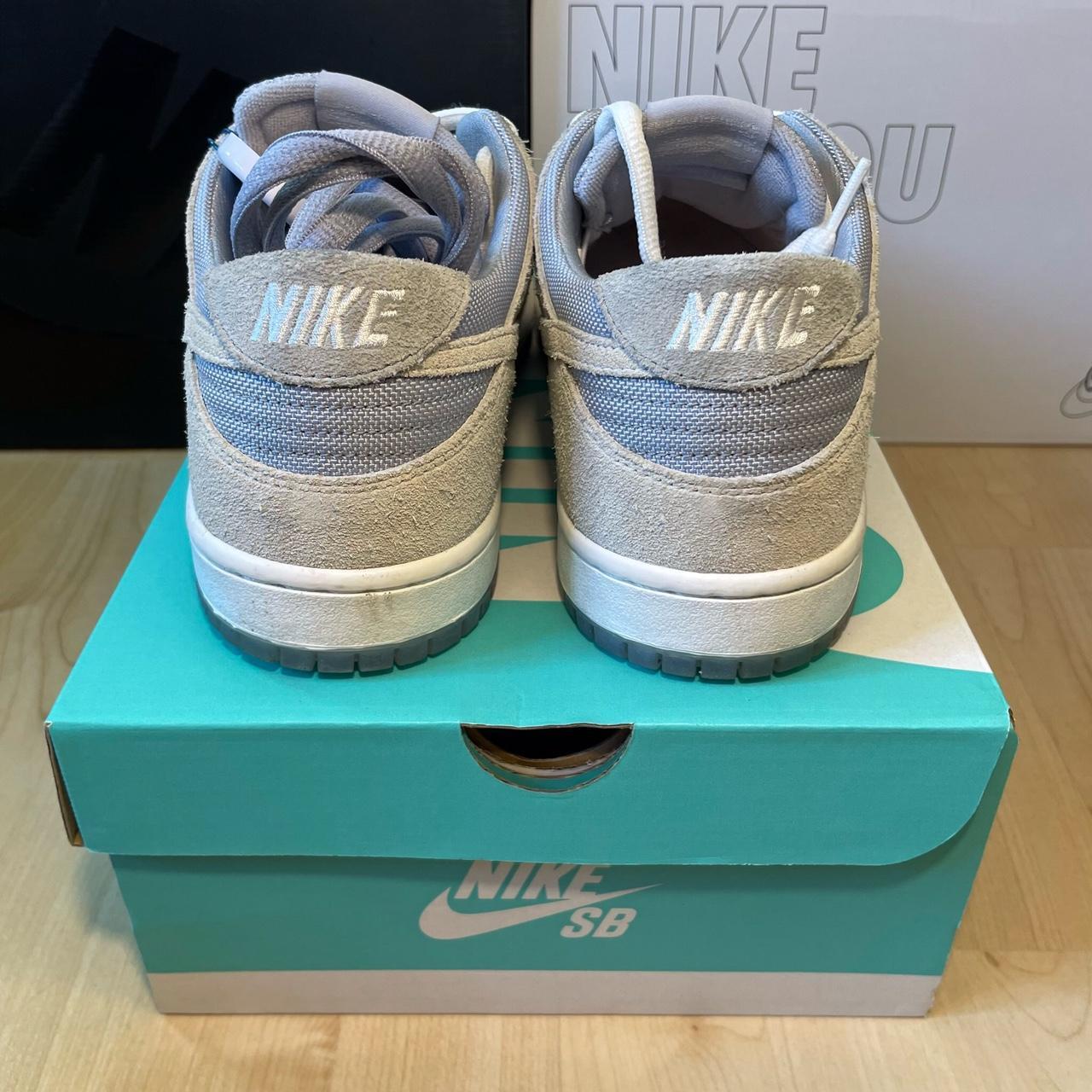 Nike SB Dunk Pro Low Wolf Grey Summit White Clear... - Depop