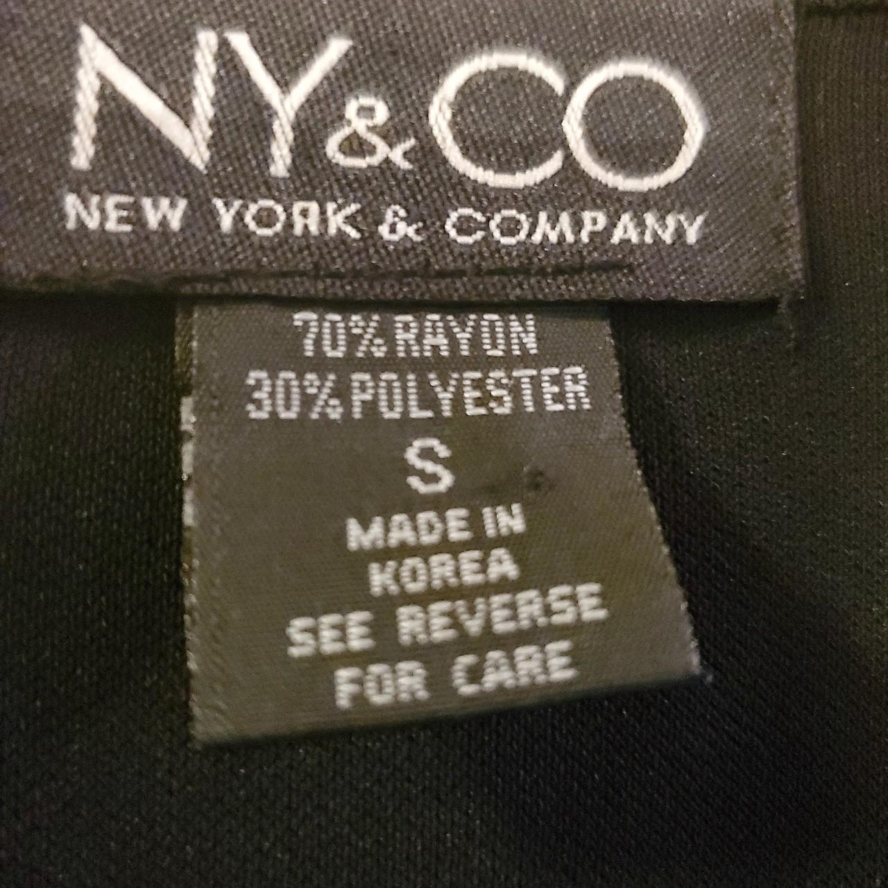 New York & Company Women's Black Dress (2)