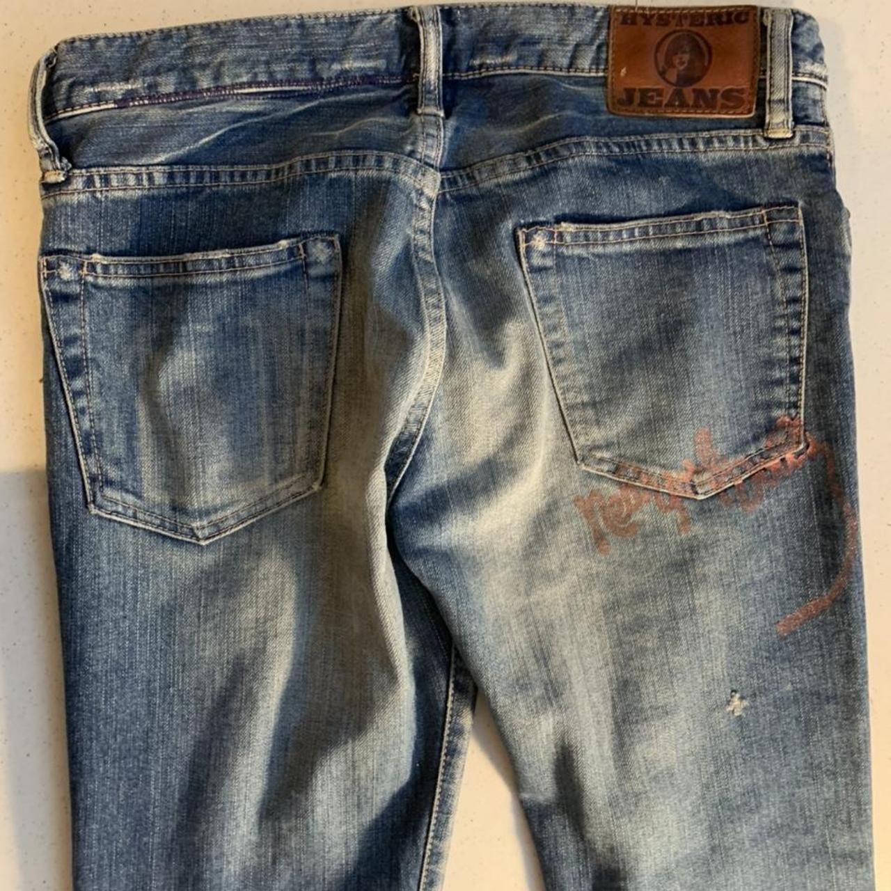 Never Worn Hysteric Glamour New York Dolls Jeans.... - Depop