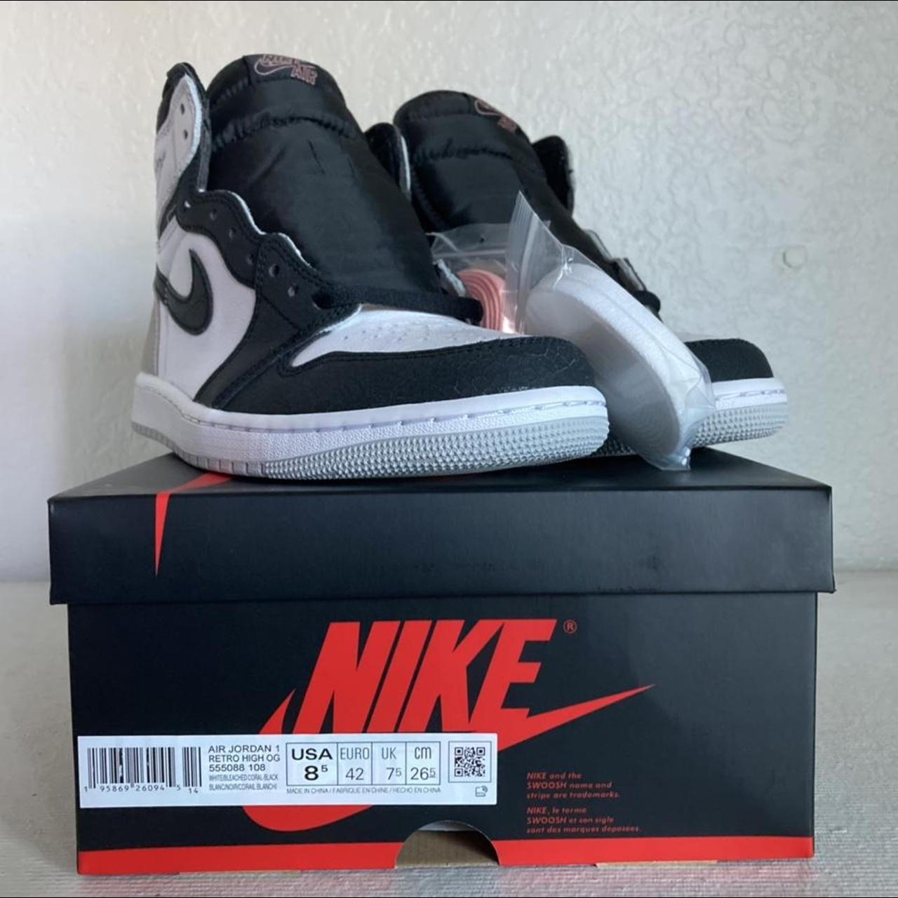 white jordan 1 size 8