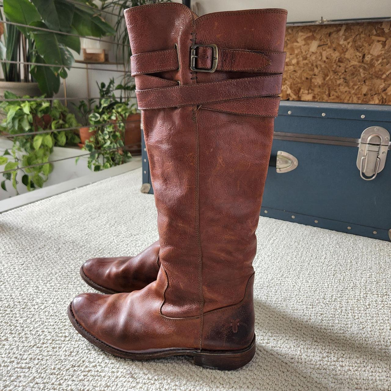 Frye Womens Brown Boots Depop 5755