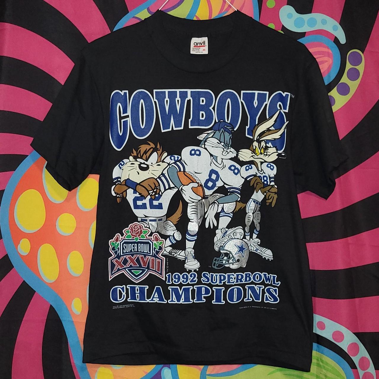 Vintage Dallas Cowboy X Looney Tunes Shirt - High-Quality Printed Brand