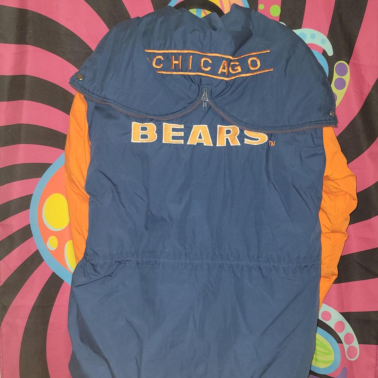 Vintage Chicago Bears Triple Fat Goose Jacket Coat Mens Size