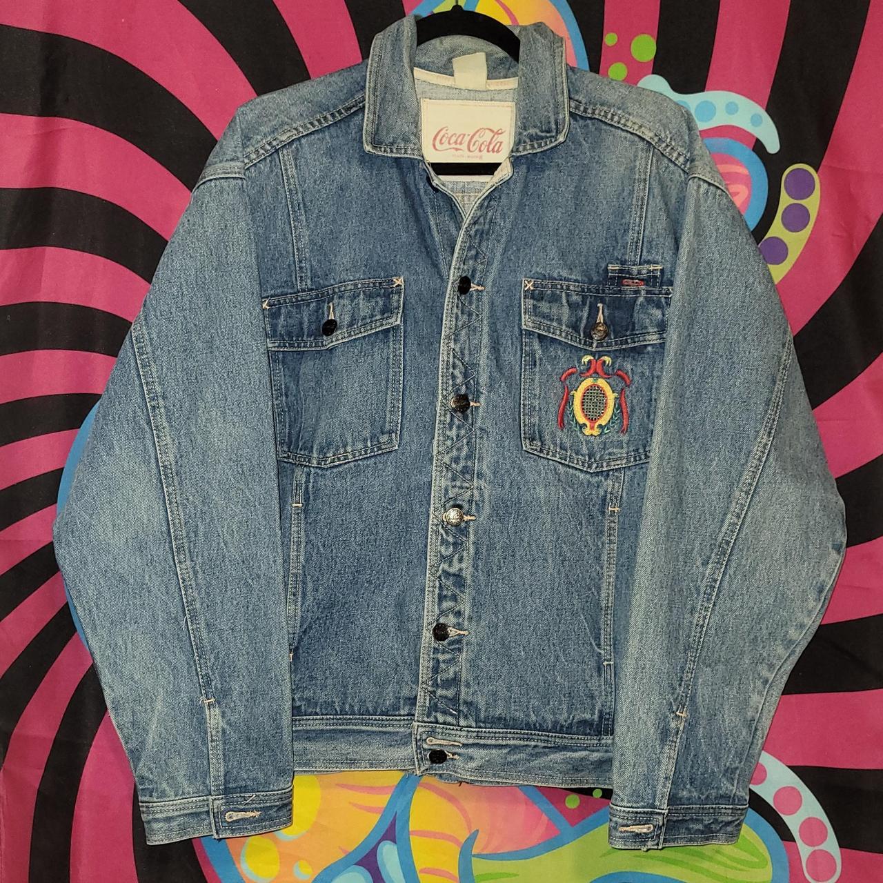 coca cola jean jacket