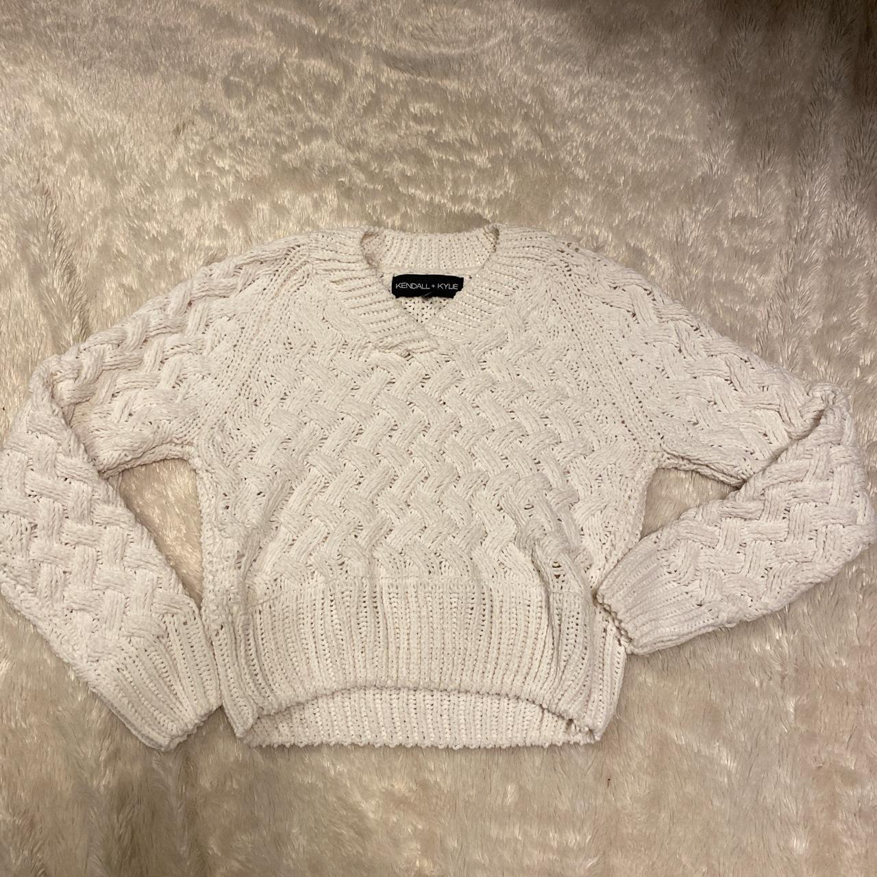 cropped kendal and kylie sweater #comfy #soft - Depop