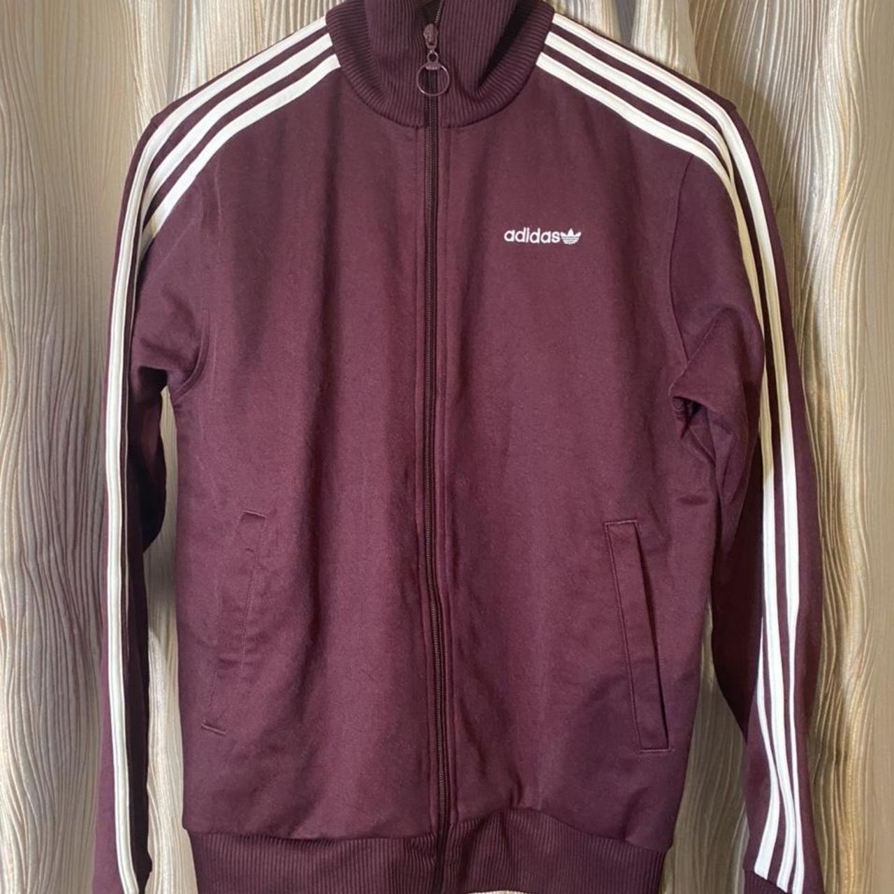 Adidas 2024 burgundy jumpsuit