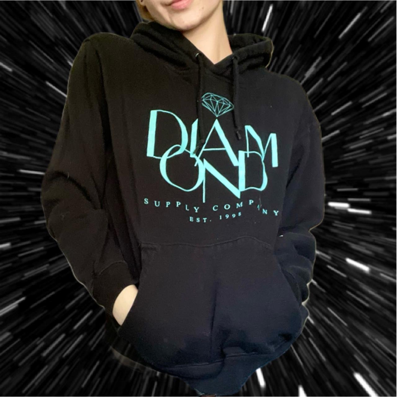 CUTE TIFFANY BLUE DIAMOND BRAND HOODIE SUPER GREAT