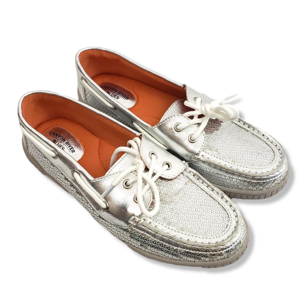 Canyon River Blues Women's Silver Loafers
