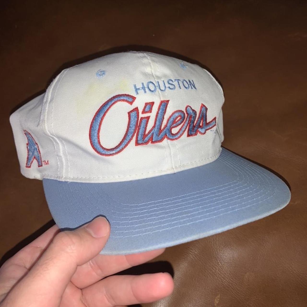 Vintage Houston Oilers 90s Sports Specialties Script Twill