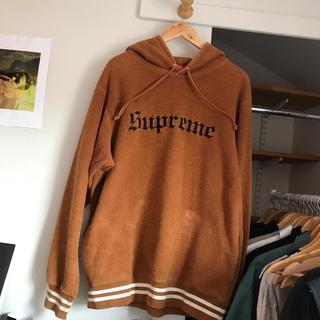 Supreme Hoodie Brown Xl Perfect condition... - Depop