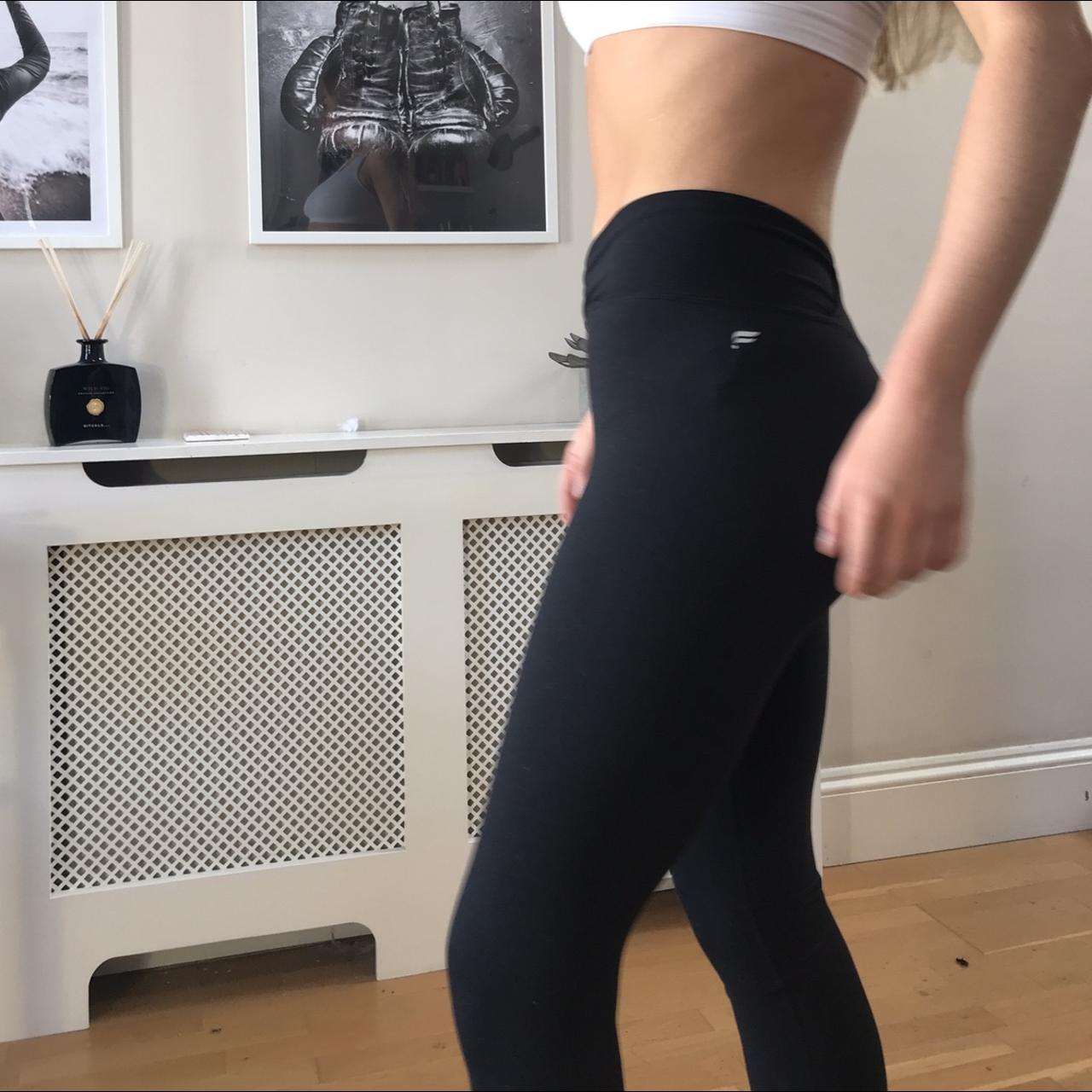 Fabletics Sync High-Waisted Perforated 7/8 leggings - Depop