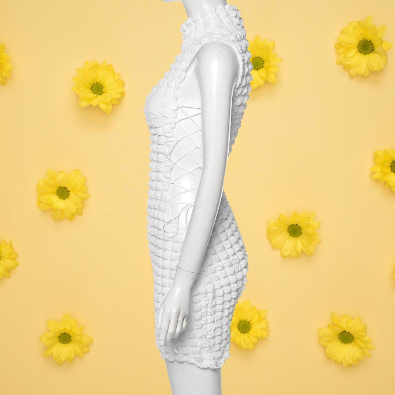 Hollow out Sleeveless Turtleneck Dress, Top, Vintage... Depop