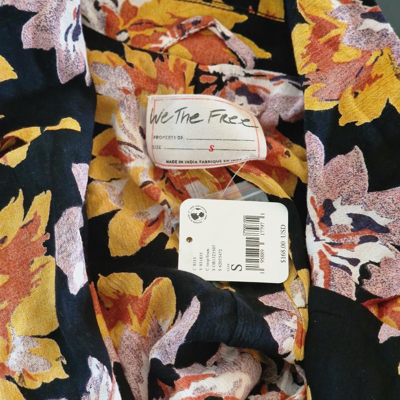 NEW Free People Niya Floral Print Duster Jacket deals Size S