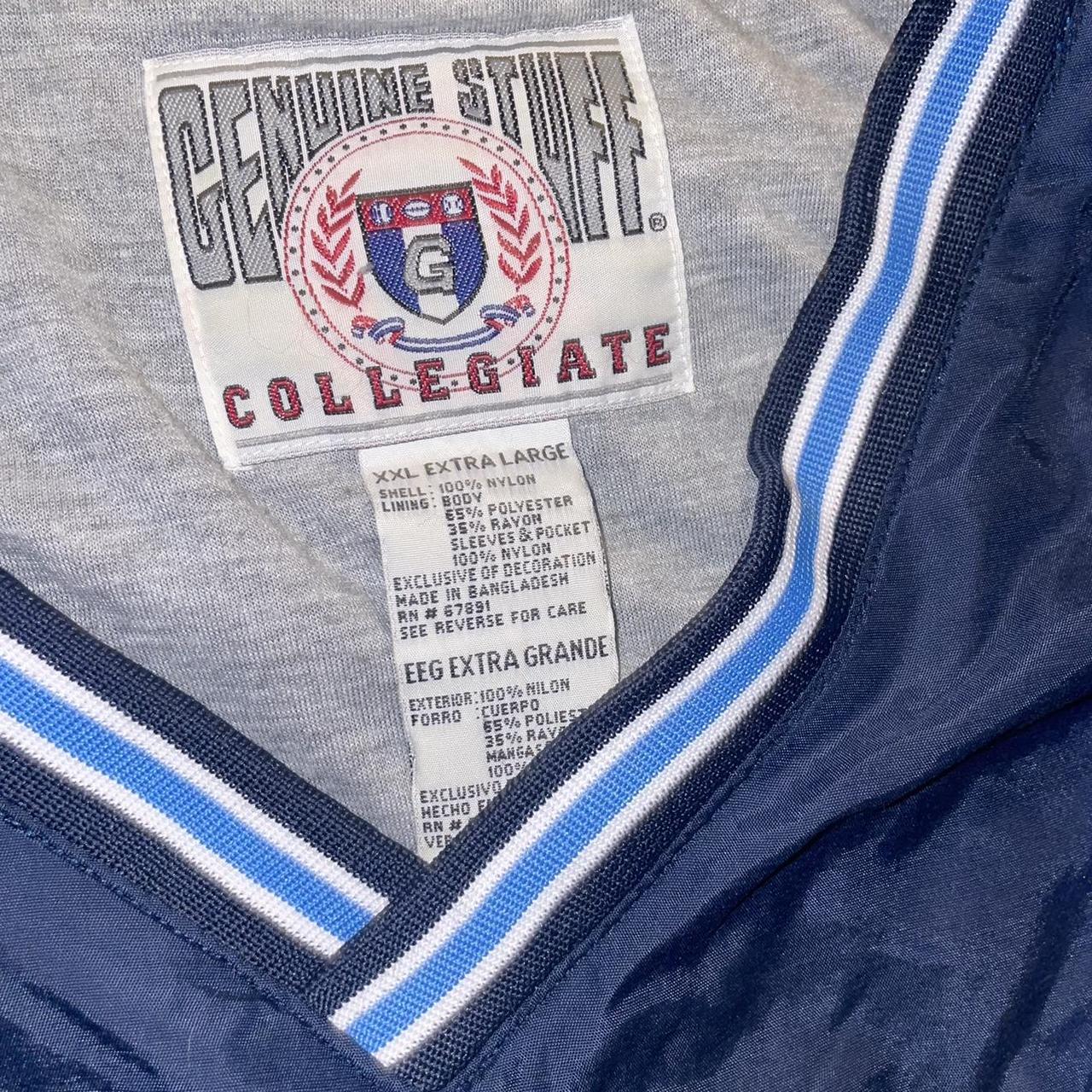 VINTAGE “COLLEGIATE UNC WINDBREAKER SWEATER. SUPER... - Depop