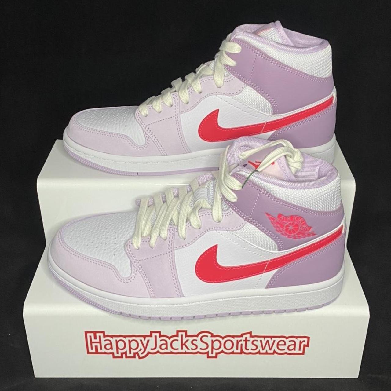 Nike Air Jordan 1 Valentines Day 2022 Pink Jordan... Depop