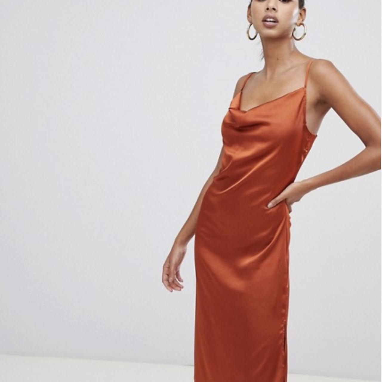 copper midi dress Dresses Images 2022 Page 2