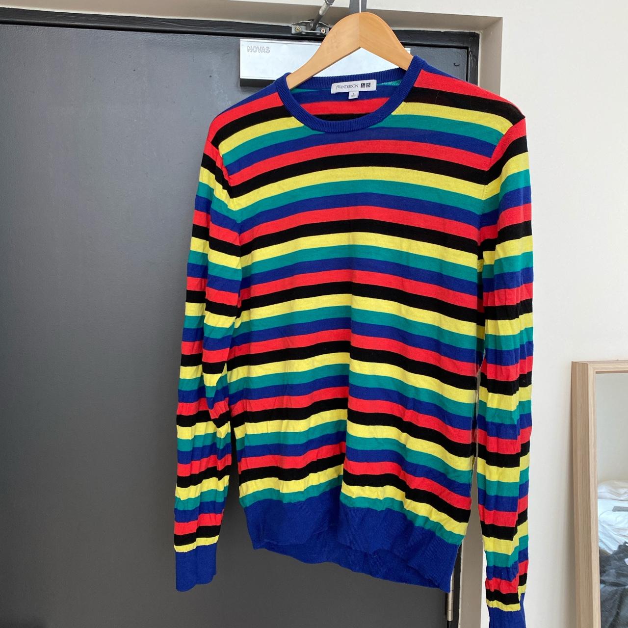 JW Anderson x Uniqlo striped sweater, Made from