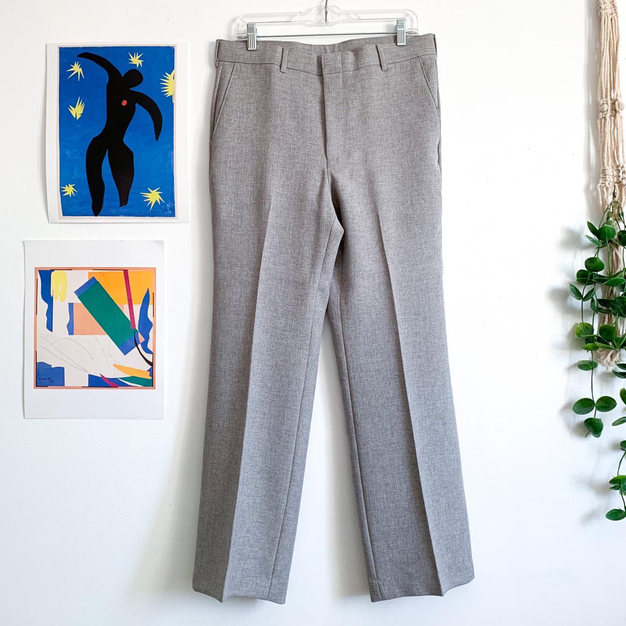 levi polyester action slacks